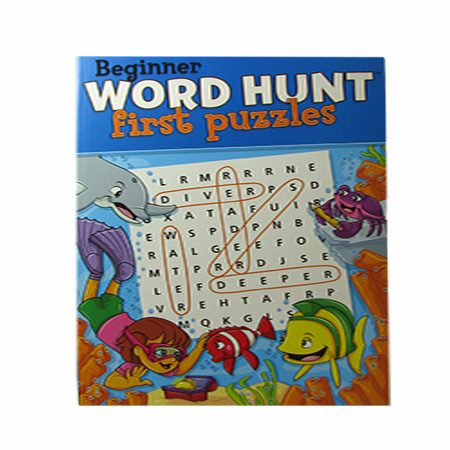 Beginner Word Hunt First Puzzle