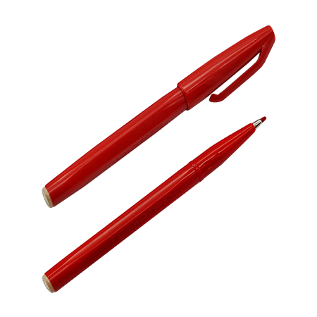 Pental Sign Pen Red