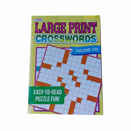 Large Print Crosswords Vol 135