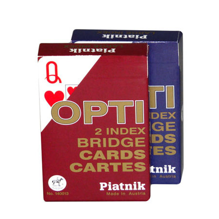 Opti Large Index Cards Bridge