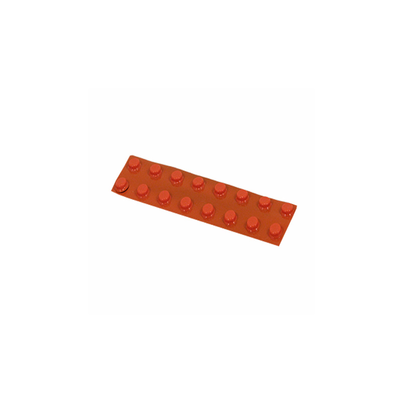 Bump Ons Small Orange Dots Pack of 16