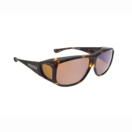 Aviator Tortoiseshell Grame Amber Lens Fitover Extra Large