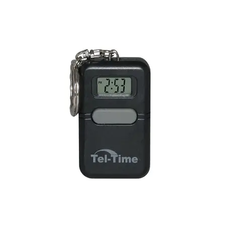 Talking Keychain Black Alarm Clock